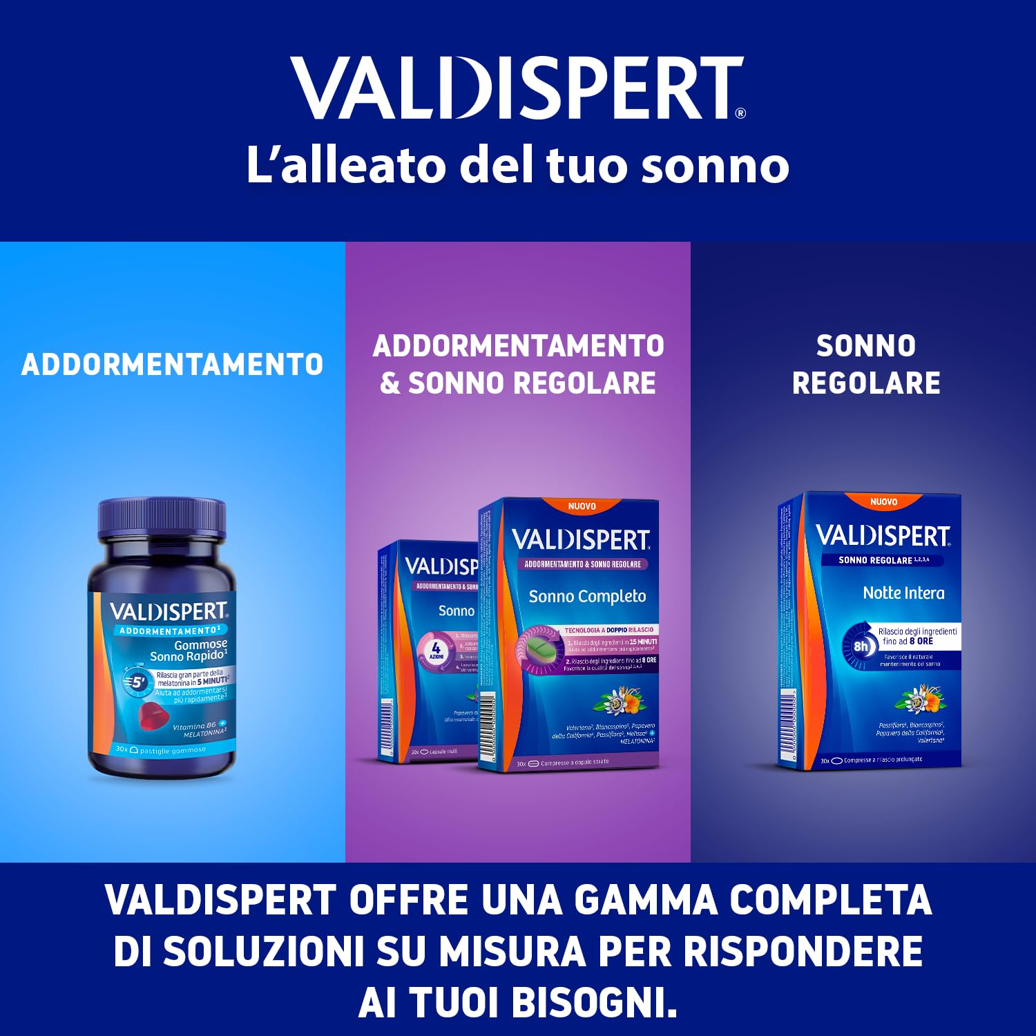 valdispert-sonno-completo-con-melatonina-30-compresse-doppio-rilascio-8h image 6