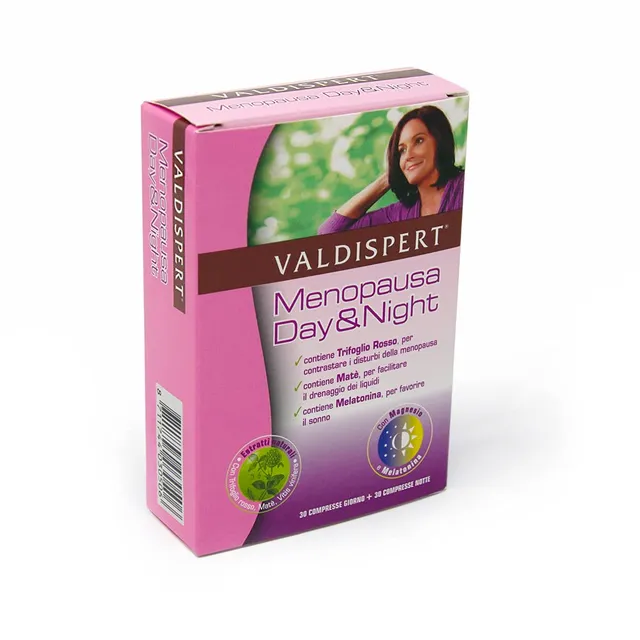 valdispert-menopausa-day-night-integratore-menopausa-60-compresse-giorno-e-notte image 1