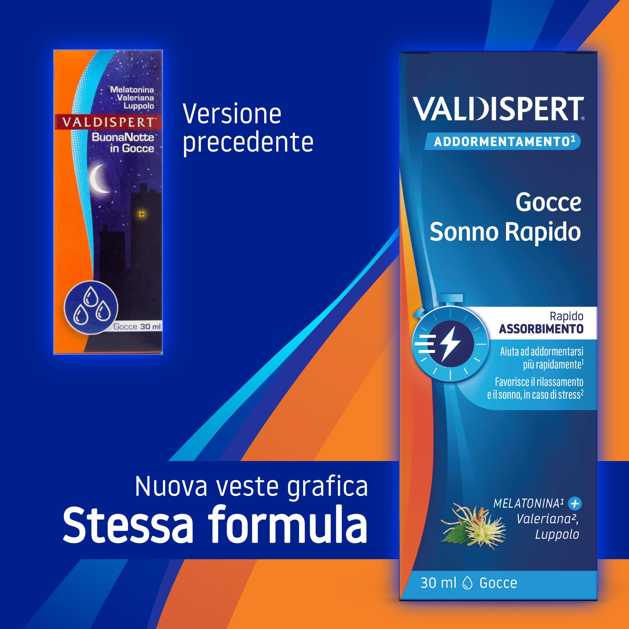 valdispert-gocce-sonno-rapido-con-melatonina-e-valeriana-2x30-ml image 2