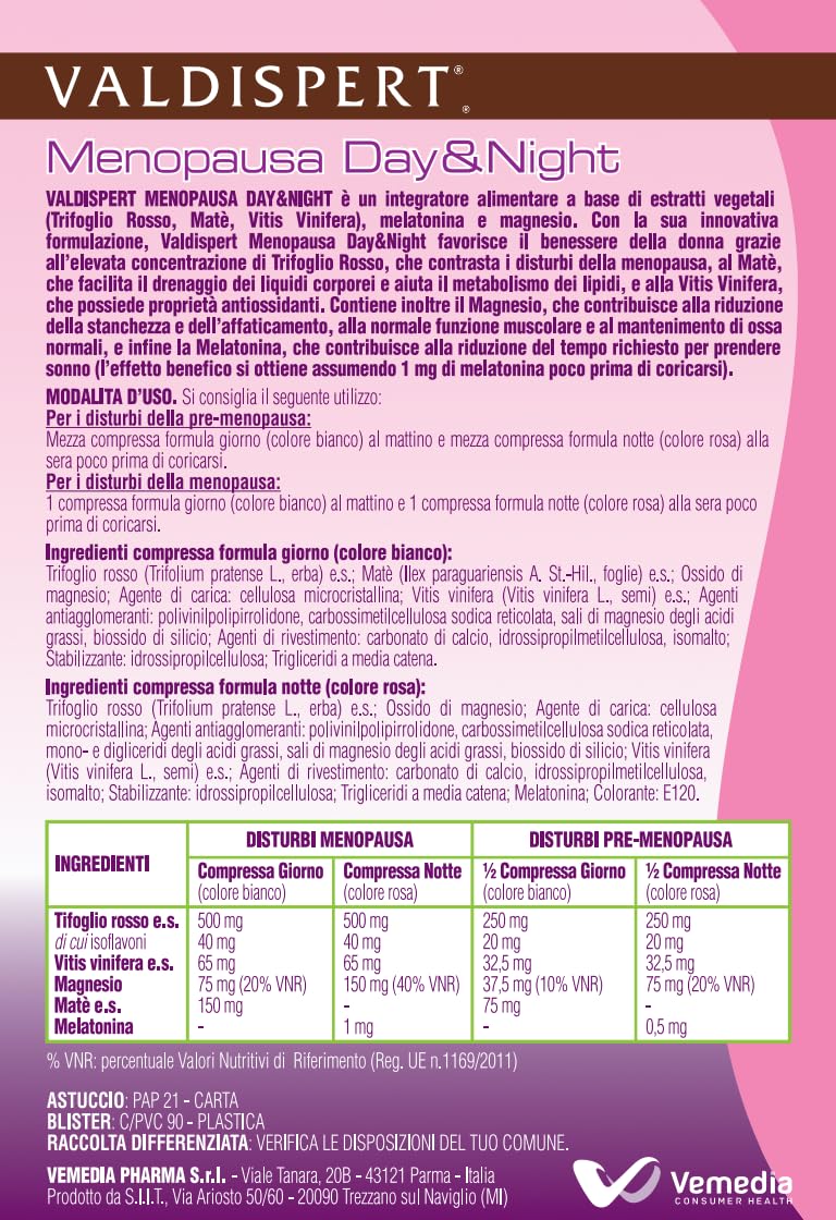 valdispert-menopausa-day-night-120-compresse-giorno-e-notte image 2