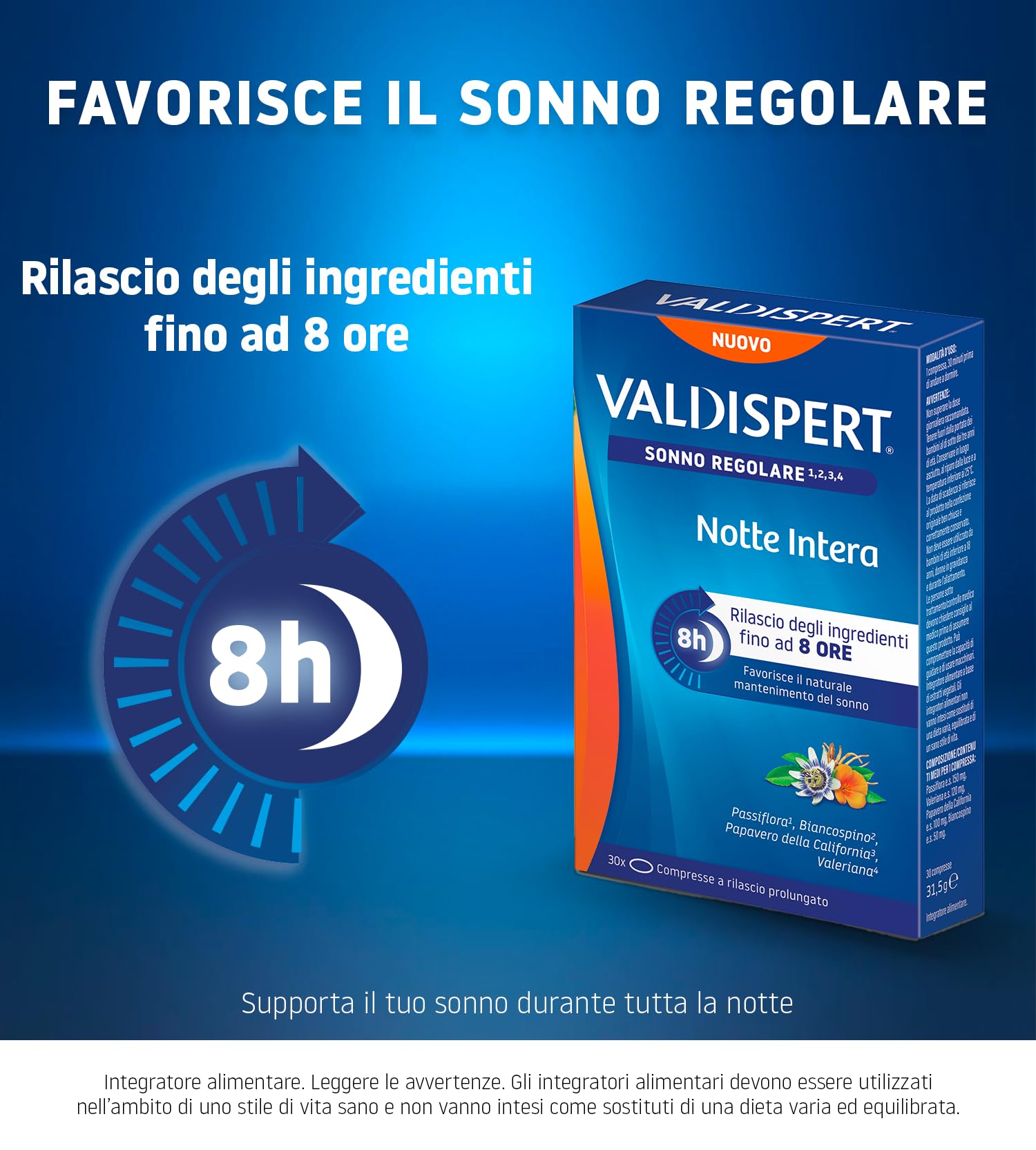 valdispert-notte-intera-con-valeriana-e-passiflora-30-compresse-rilascio-prolung image 3
